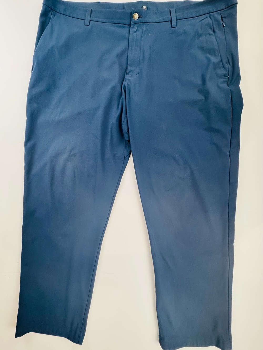 Lululemon Commission Classic-Fit Pants Warpstreme Navy Blue 46 X 31
